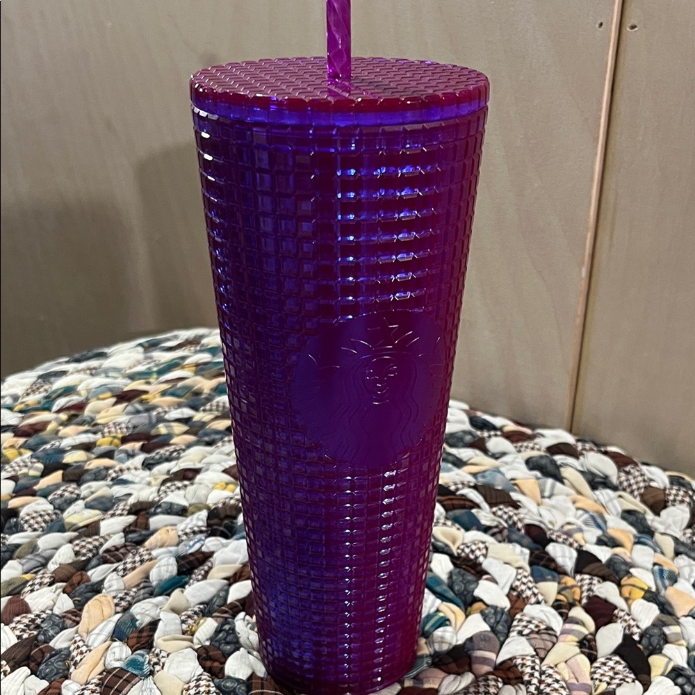Starbucks Purple Textured Tumbler